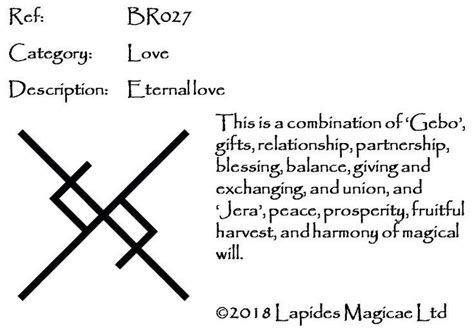 The eternal love rune: an ancient symbol of lasting devotion